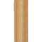 Ekena Millwork Thorton Slat Rough Sawn Bracket w/ Offset Brace, Western Red Cedar, 6"W x 18"D x 18"H BKT0604X18X18THR06RWR - alternate 2